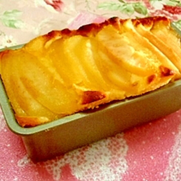 ＨＭで作ろ❤ラ・フランスの簡単パウンドケーキ❤